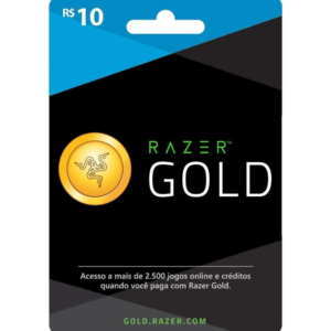 Gift Card Razer Gold 10 Reais