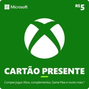 Gift Card Xbox 5 Reais Codigo Digital