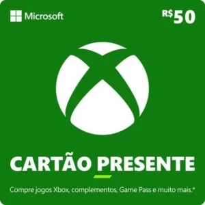 Gift Card Xbox 50 Reais Codigo Digital