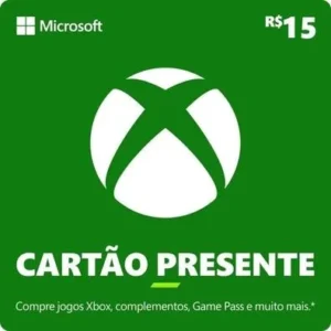 Gift Card Xbox15 Reais Codigo Digital